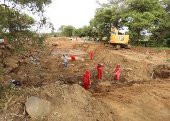 Obra de passagem molhada é iniciada na Vila Palmeirinha