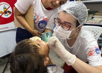 Projeto de Saúde Bucal Rumo ao Molar dos 100 anos acontece em mais escolas da rede de ensino do Crato