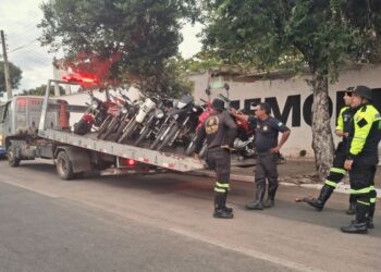 Operação Cano Kadron apreende motos e combate poluição sonora em Juazeiro do Norte