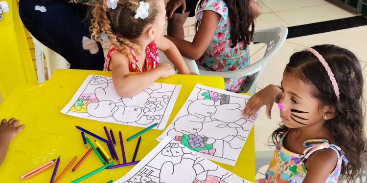 Missão Velha inicia Semana da Primeira Infância com oficinas do Programa Criança Feliz