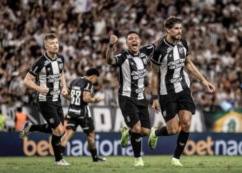 Pedro Raul marca e Ceará empata com o Flamengo por 1 a 1 no Castelão