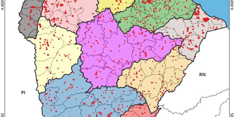 Ceará registra mais de 12 mil focos de calor em setembro, aponta Funceme