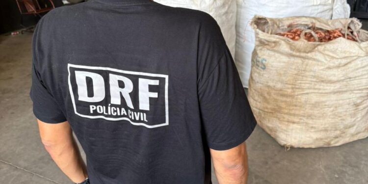 PCCE apreende mais de três toneladas de fios de cobre em Juazeiro do Norte