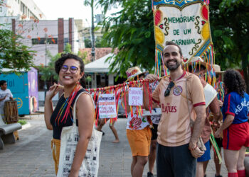 Pré-Carnaval ‘Memórias de um Carnaval’ movimenta o Centro Histórico de Juazeiro do Norte no dia 17 de janeiro