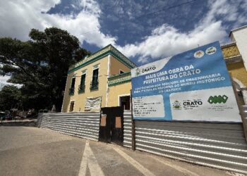 Obras em ritmo acelerado marcam o início de 2026 no Crato