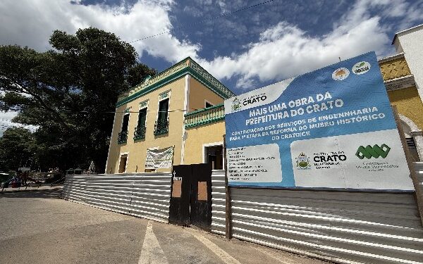 Obras em ritmo acelerado marcam o início de 2026 no Crato