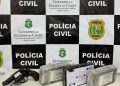 Em Juazeiro do Norte, PCCE prende mulher em posse de drogas e arma de fogo dentro de ônibus intermunicipal