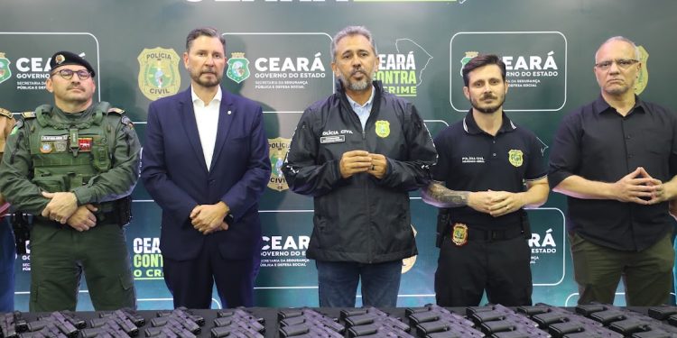 Governo do Ceará reforça atuação da Polícia Civil com mais 720 novas pistolas