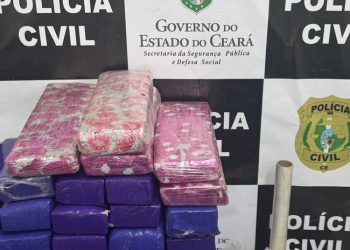 Polícia Civil captura cinco suspeitos e apreende mais de 40 kg de maconha durante ação em Juazeiro do Norte