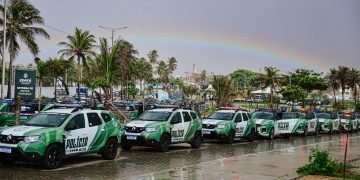 Polícia Militar do Ceará recebe mais 100 novas viaturas, incluindo 29 com blindagem