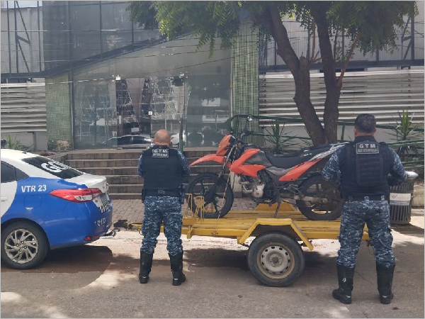 Polícia Municipal de Juazeiro do Norte recupera motocicleta com registro de roubo