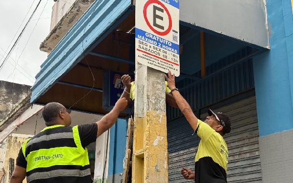 Demutran do Crato inicia campanha educativa sobre o Zona Azul